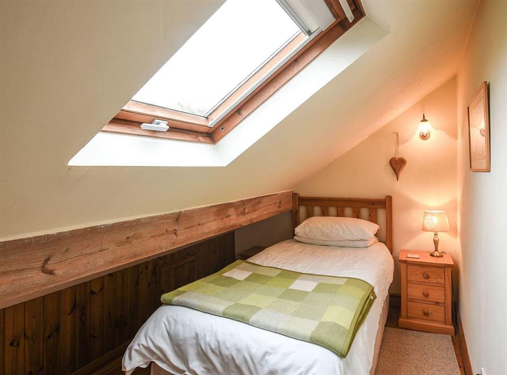 Single bedroom at Curlew Cottage in Bishops Castle, Shropshire