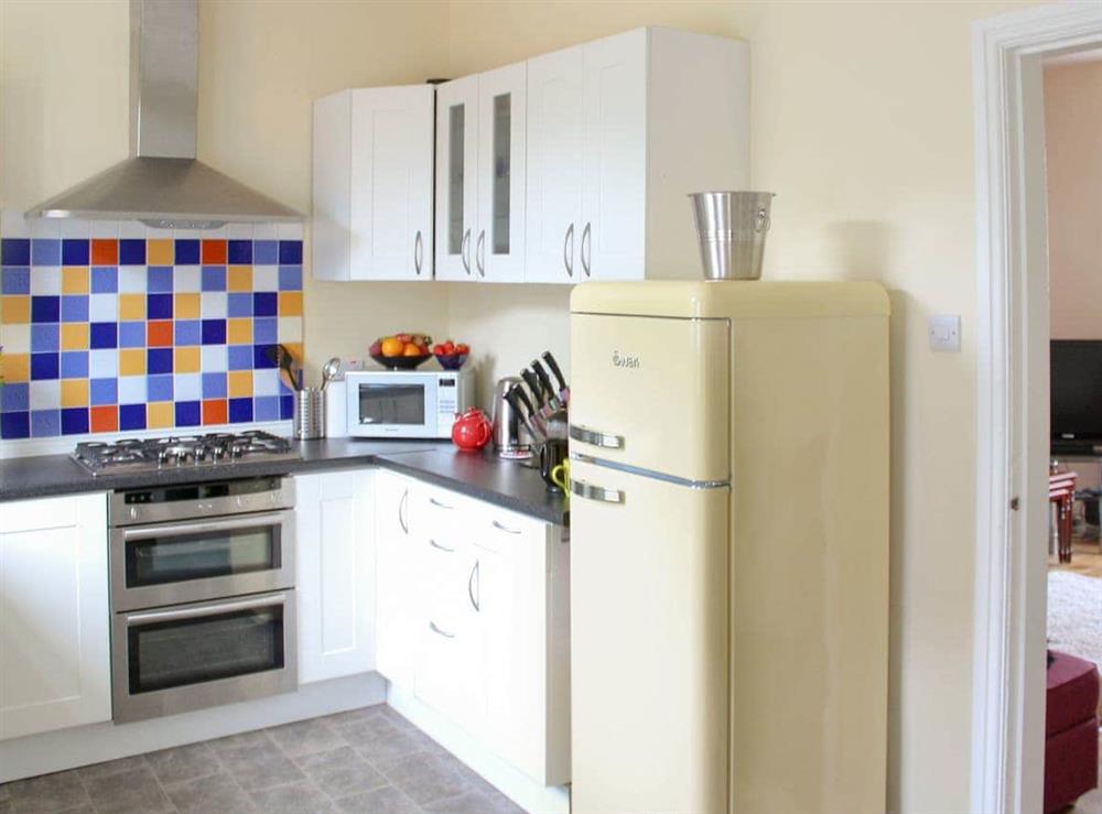 Attractive kitchen at Curlew Cottage in Creetown, near Newton Stewart, Wigtownshire