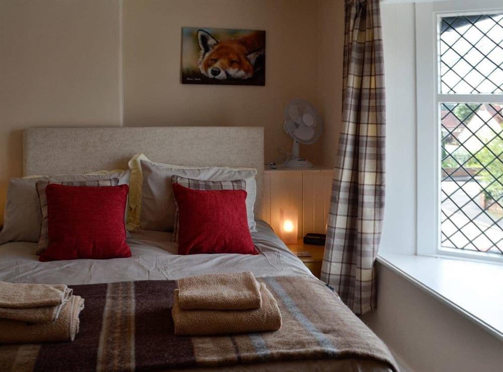 Double bedroom at Curlew Cottage in Creetown, near Newton Stewart, Wigtownshire