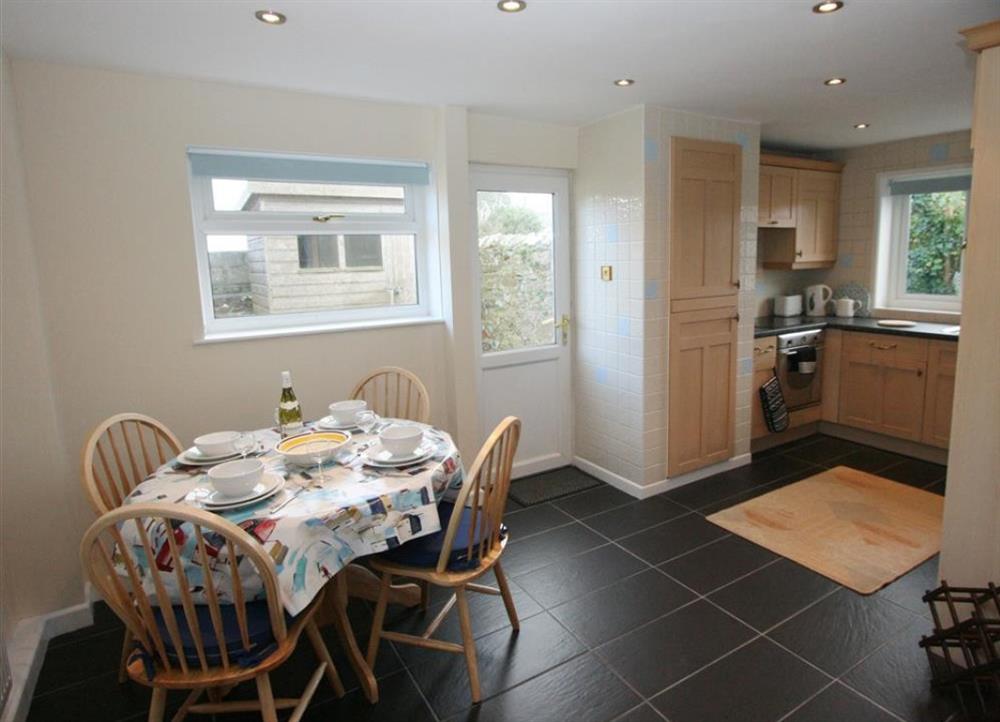 Kitchen/diner at Curlew Cottage in Cubert
