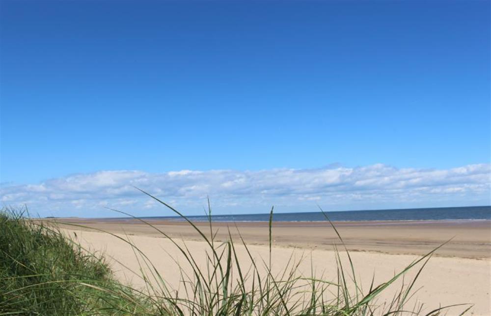 Huge sandy Brancaster beach is just four miles from Docking at Curlew Cottage (Docking), Docking near Kings Lynn