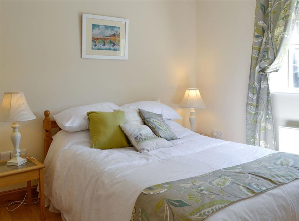 Double bedroom at Curlew Cottage in Lockerbie, Dumfriesshire