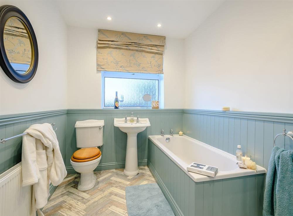 Bathroom at Curlew Cottage in Maryport, Cumbria