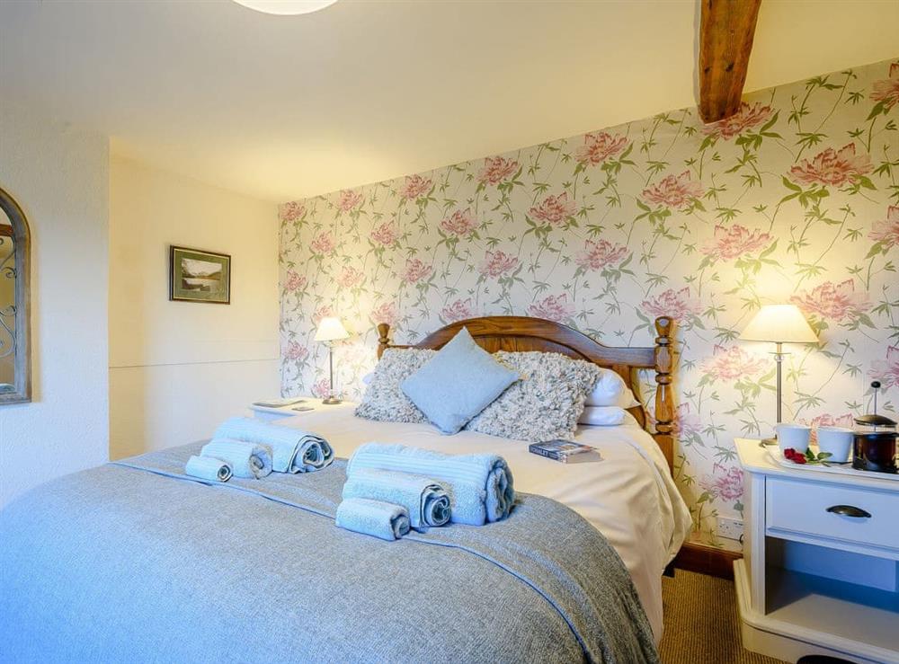 Double bedroom at Curlew Cottage in Maryport, Cumbria