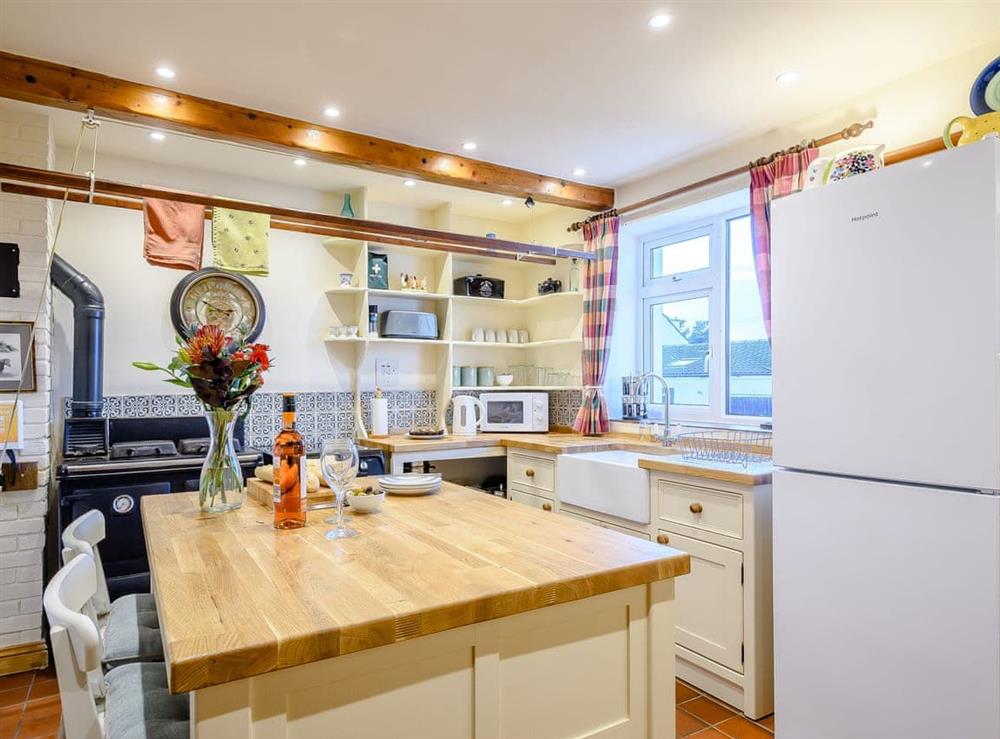 Kitchen at Curlew Cottage in Maryport, Cumbria