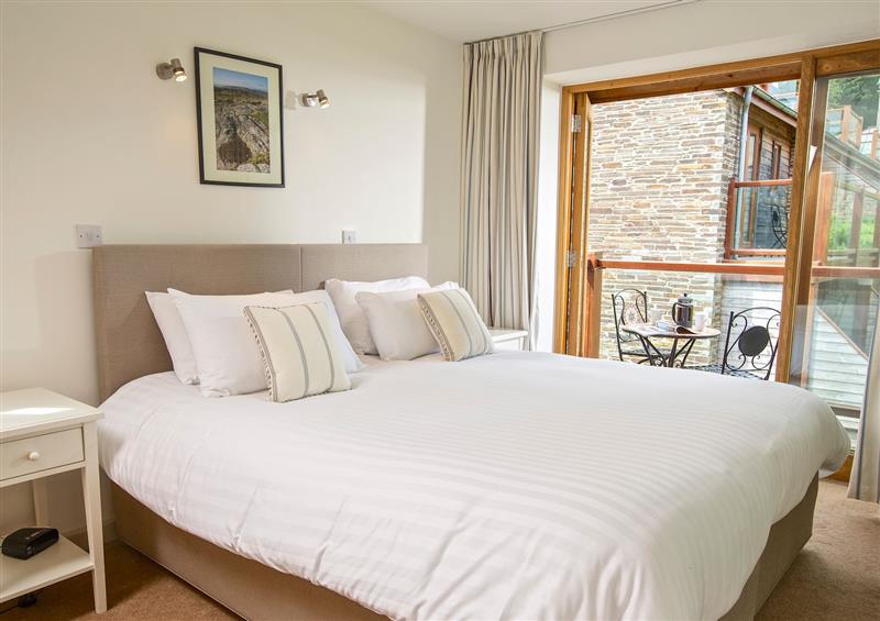 This is a bedroom at Curlew, Dartmouth