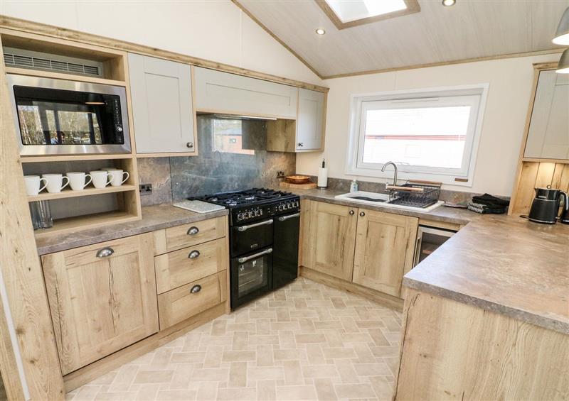 Kitchen at Curlew Lodge, South Lakeland Leisure Village near Carnforth