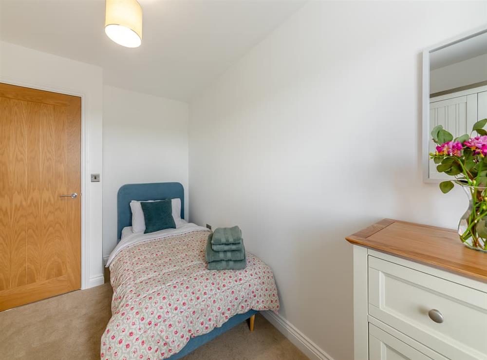 Single bedroom at Curlew Retreat in Ellington, near Druridge Bay, Northumberland