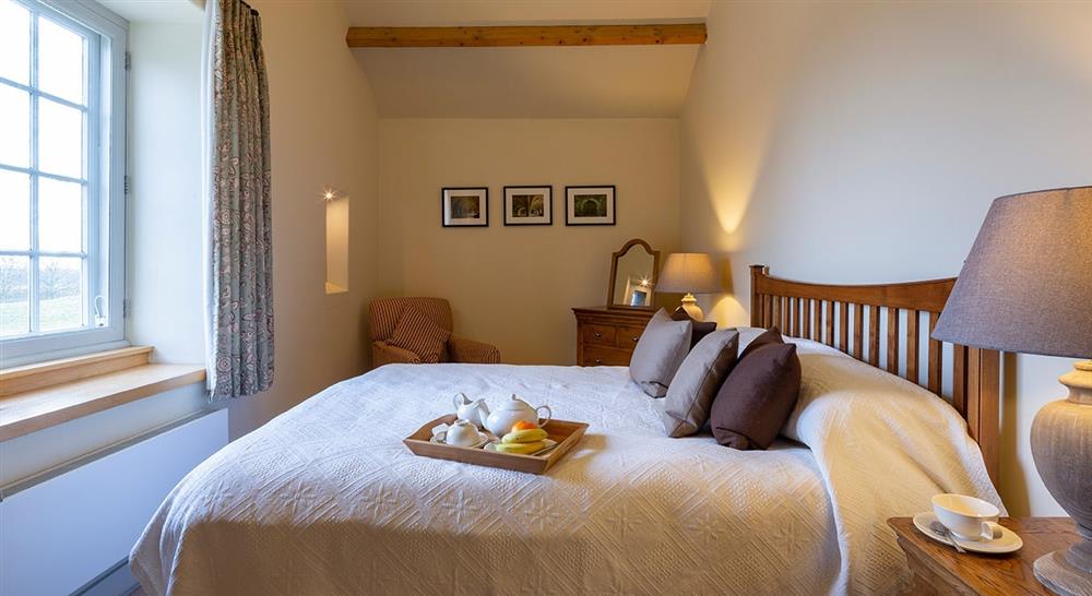 The second double bedroom at Curlew in Ripon, North Yorkshire