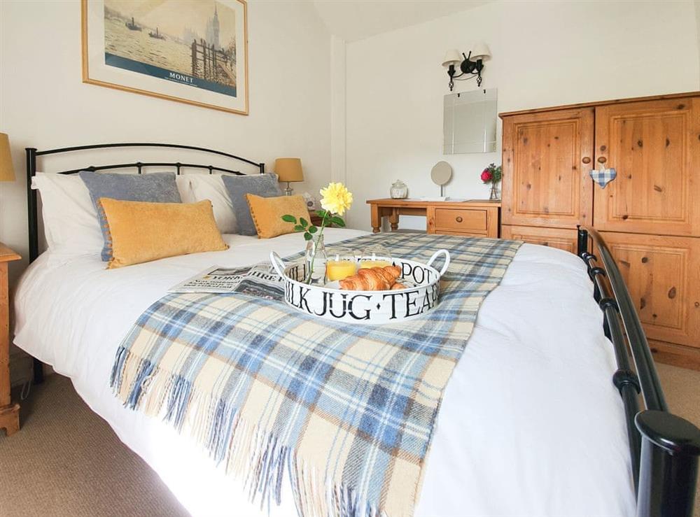 Double bedroom at Curly Tail Cottage in Harwood Dale, near Scarborough, North Yorkshire