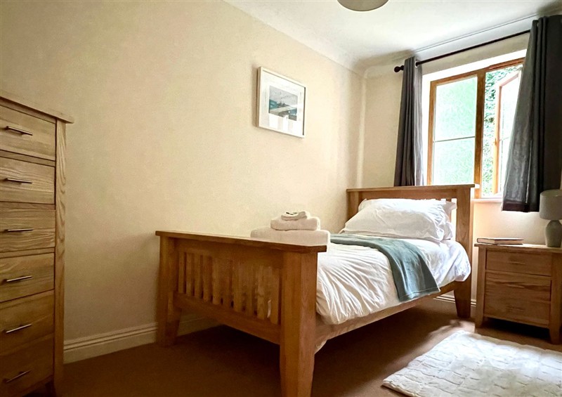 One of the 4 bedrooms at Curnows, Portreath