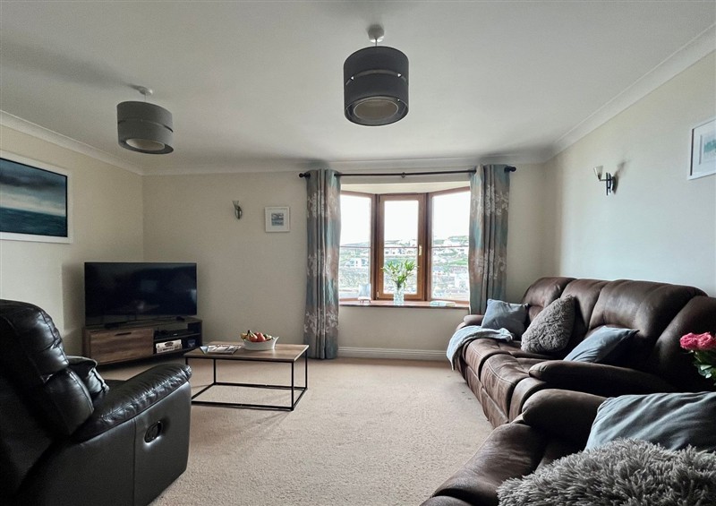 Relax in the living area at Curnows, Portreath