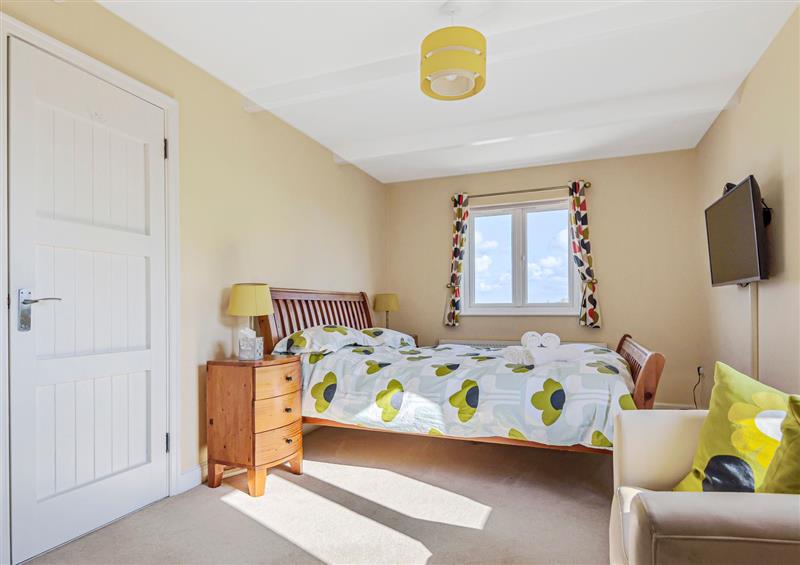 One of the 4 bedrooms at Currah, Perranporth