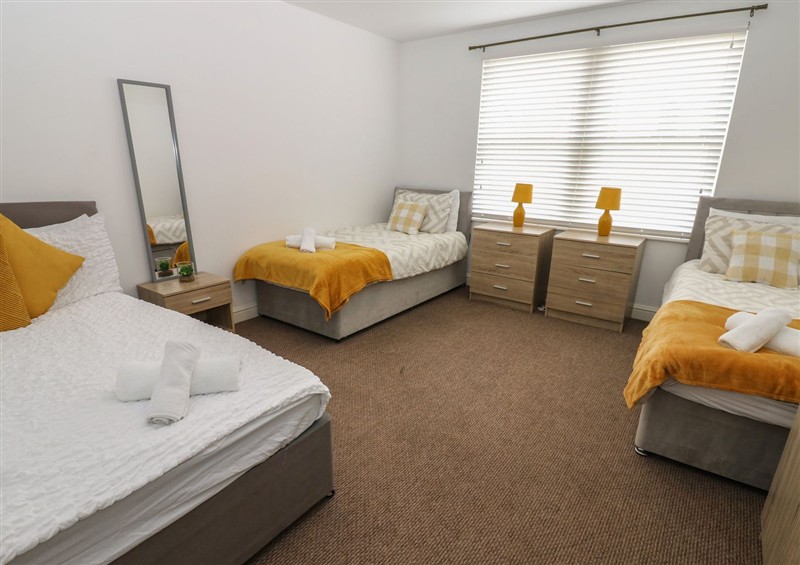 A bedroom in Curwen Apartment at Curwen Apartment, Workington