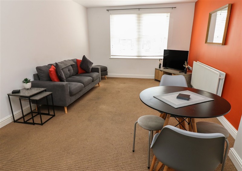 The living room at Curwen Apartment, Workington