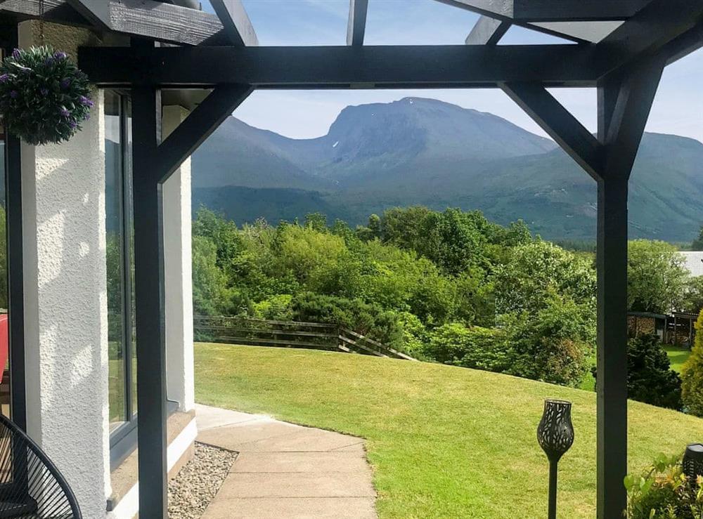 Wonderful holiday home in an elevated position affording fine views at Cushendall House in Banavie, near Fort William, Inverness-Shire