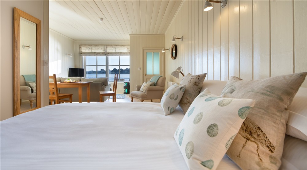 The open plan sitting, dining and bedroom (photo 3) at Custom House in Poole, Dorset