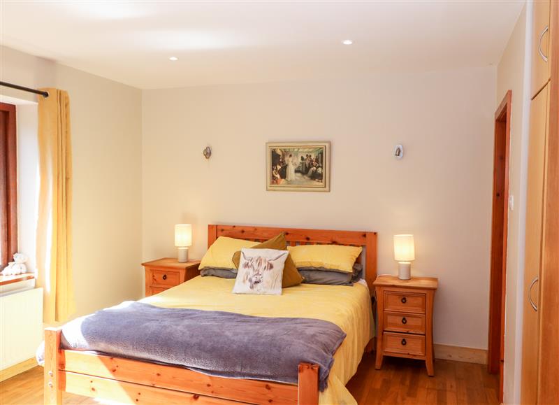 One of the bedrooms at Cute Coastal Village Retreat, Castletownshend