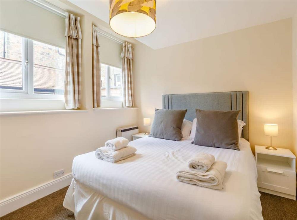 Double bedroom at Cuthberts Landing in Alnmouth, Northumberland