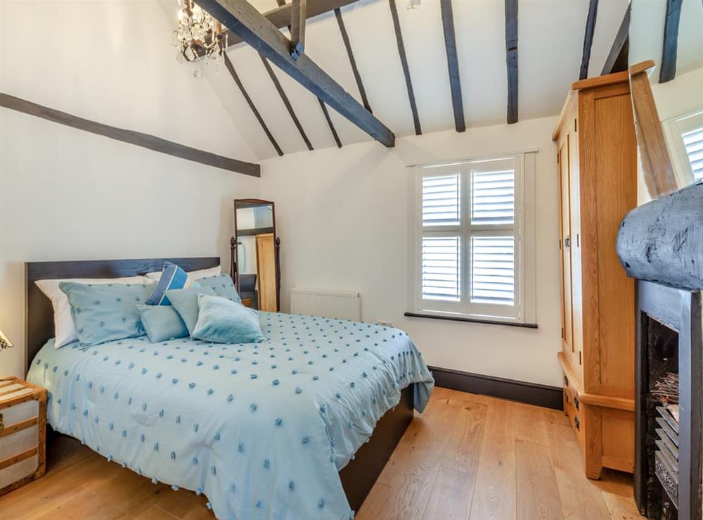 Double bedroom at Cutters Cottage in Roydon, near Harlow, Essex