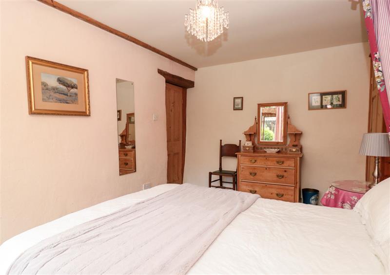 This is the bedroom at Cuttrye Old Dairy, East Allington