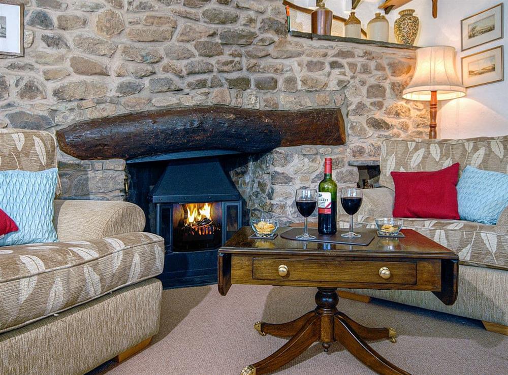 This is the living room at Cwm Eithin (Cerbid) in Cerbid, Pembrokeshire, Dyfed
