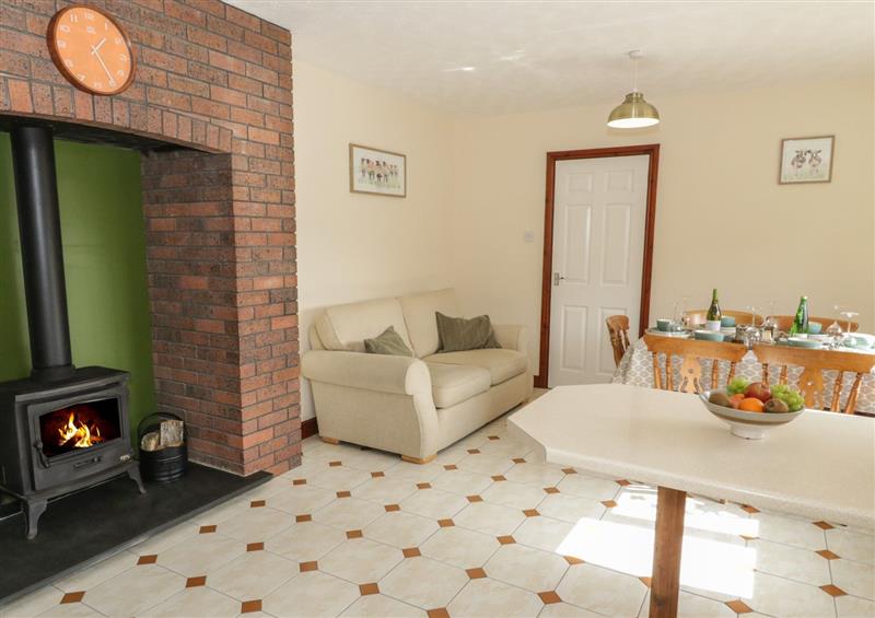 Relax in the living area (photo 2) at Cwm heulog, Llanfair Talhaiarn