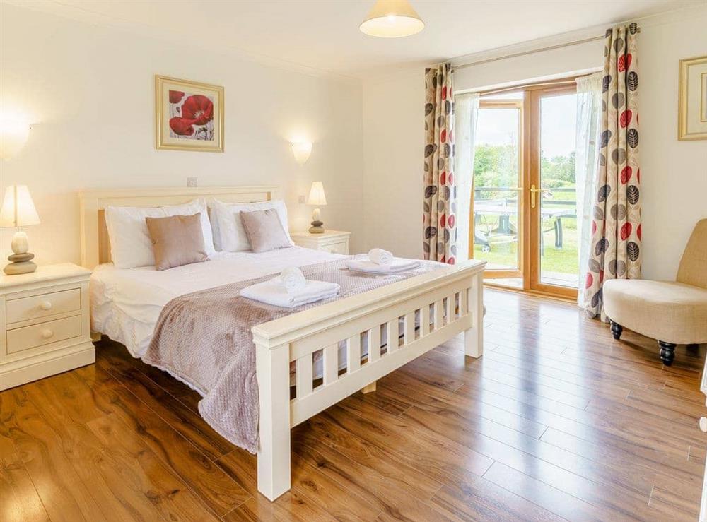 Double bedroom at Cwm Hyfryd in Cross Inn, near New Quay, Dyfed