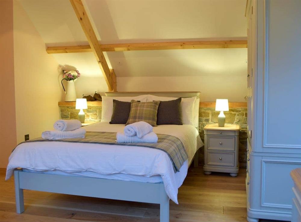 Bedroom at Cwm Hyfryd in Llanboidy, near Laugharne, Dyfed