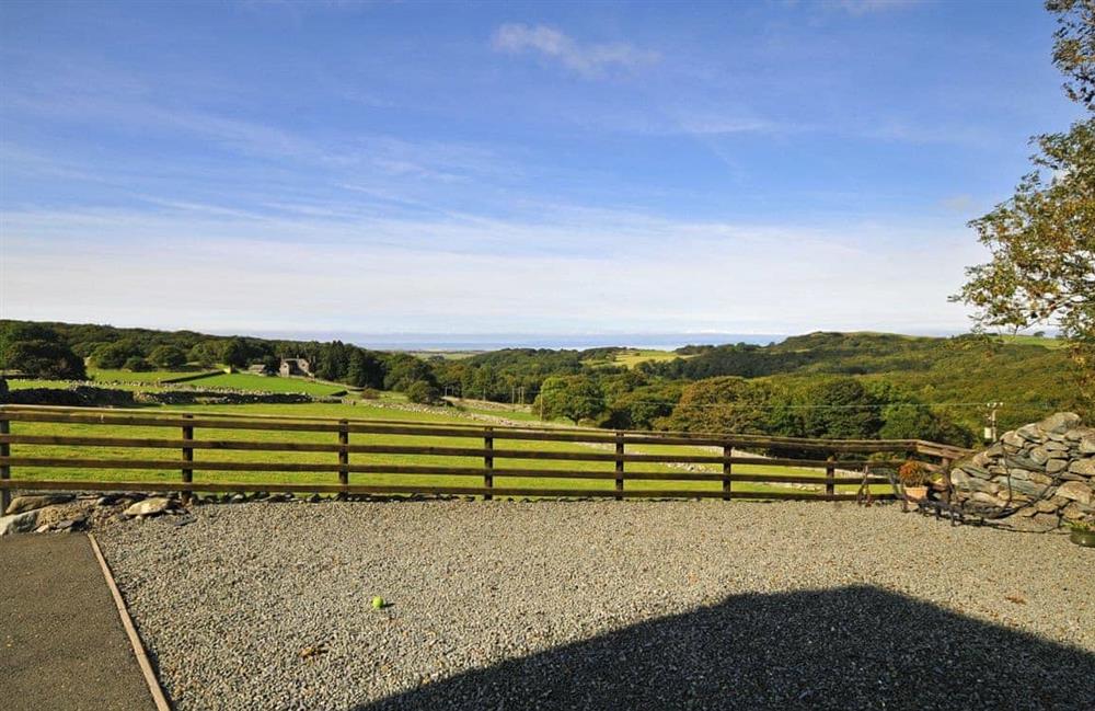 Rural landscape at Cwm Nantcol Barn in Llanbedr near Harlech, Gwynedd