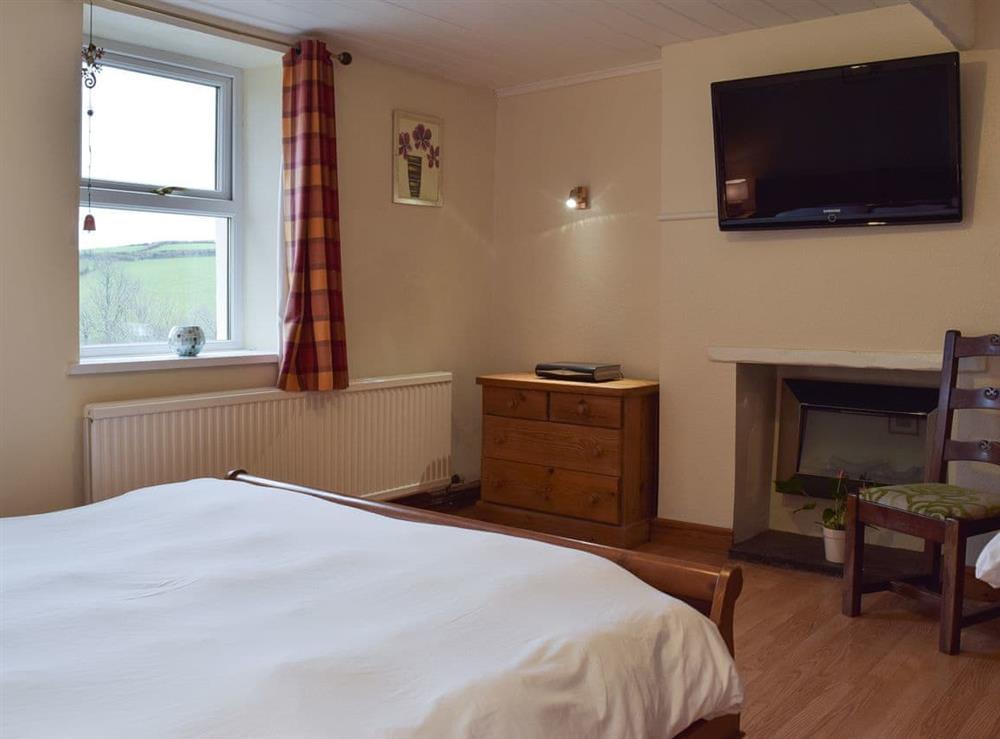Double bedroom at Cwmhowell in near Carmarthen, Carmarthenshire, Dyfed