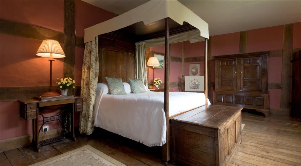 A double bedroom (photo 2) at Cwmmau Farmhouse in Whitney-on-wye, Herefordshire
