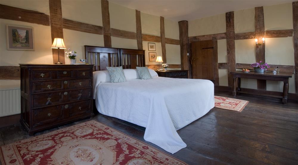 A double bedroom (photo 3) at Cwmmau Farmhouse in Whitney-on-wye, Herefordshire