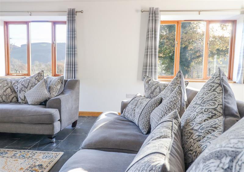 Enjoy the living room at Cwmwr, Penybontfawr
