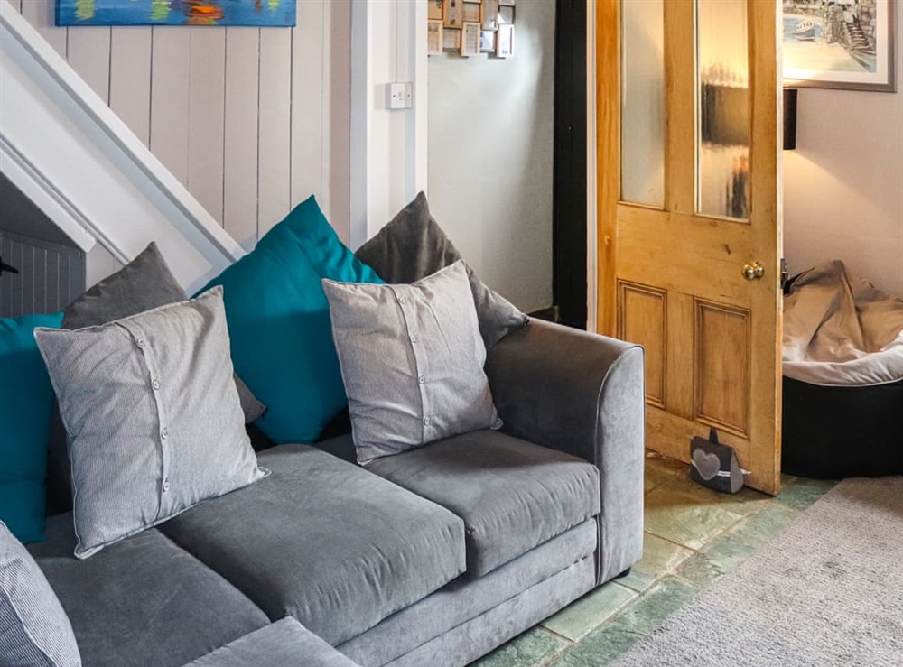 Living area at Cwrt in Dwyran, Newborough, Gwynedd