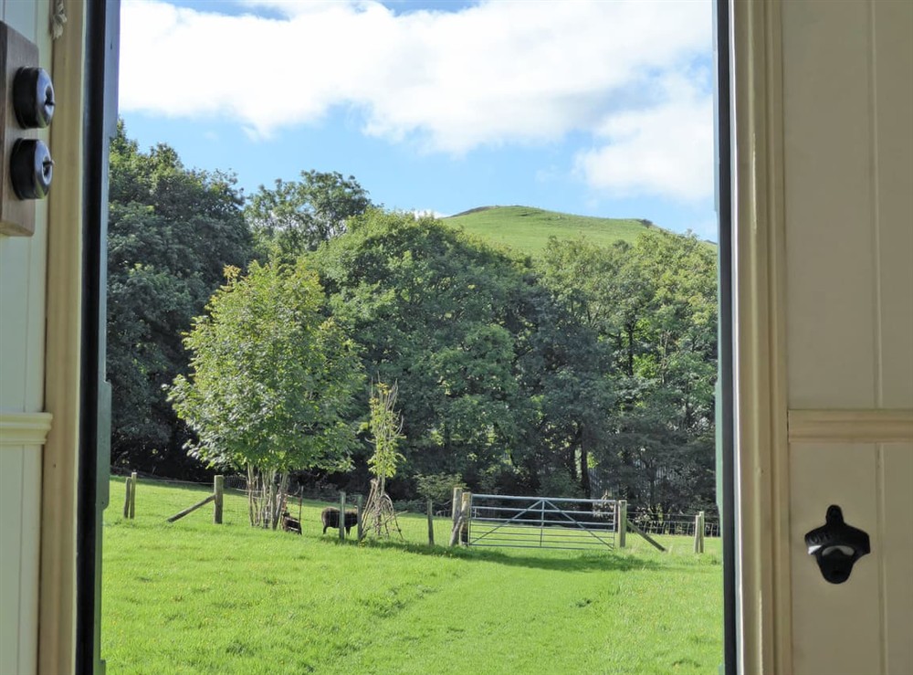 View at Cwt Cwtshlyd in Tregaron, Dyfed