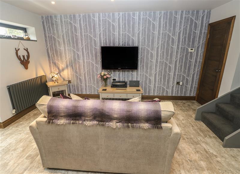 The living area at Cwtch Apartment - Pen Coed, Saundersfoot
