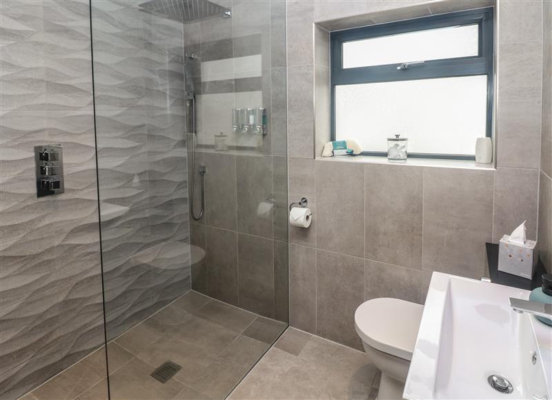 This is the bathroom at Cwtch Apartment - Pen Coed, Saundersfoot