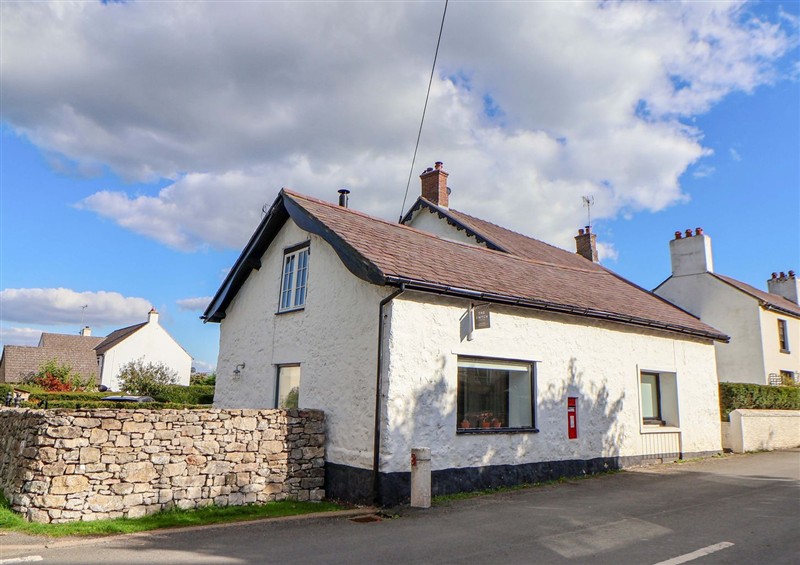 Outside Cwtch at Cwtch, Cilcain