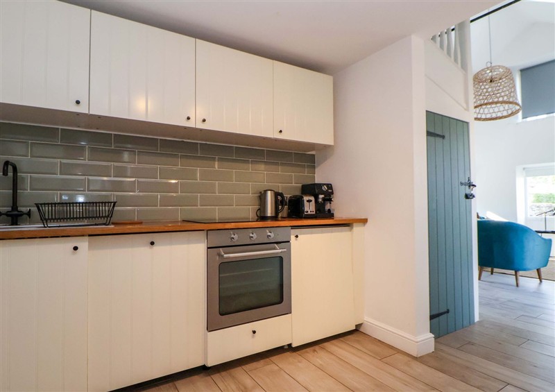 This is the kitchen at Cwtch, Cilcain