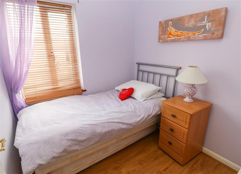 One of the 3 bedrooms at Cwtch Cottage, Broad Haven