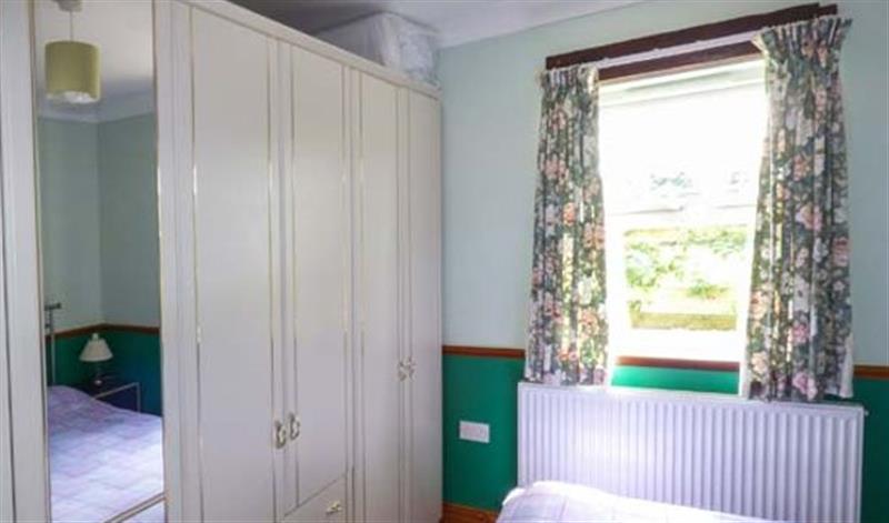 One of the  bedrooms at Cwtch Cowin, Carmarthen