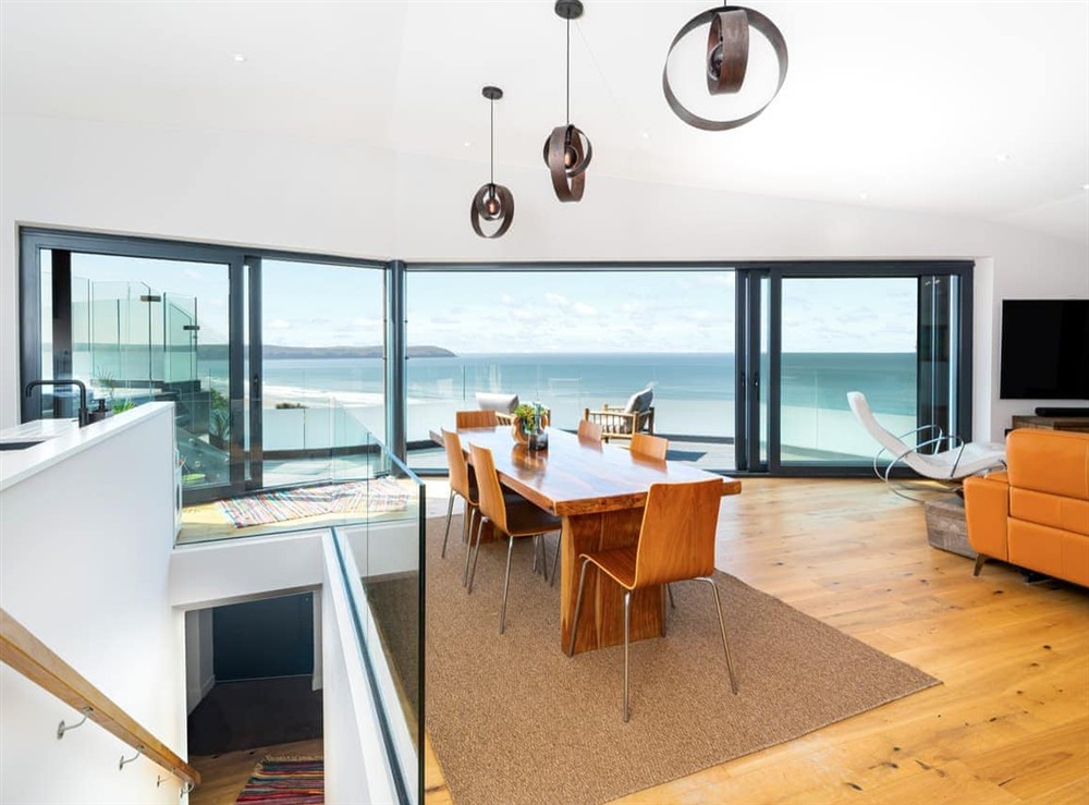 Open plan living space (photo 2) at Cyan in Woolacombe and Croyde, Devon