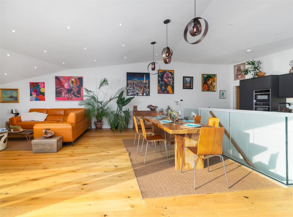 Open plan living space (photo 4) at Cyan in Woolacombe and Croyde, Devon