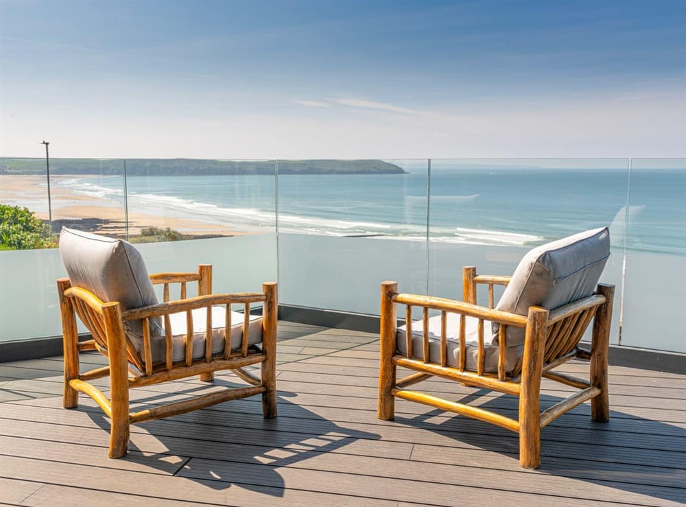 Terrace (photo 2) at Cyan in Woolacombe and Croyde, Devon