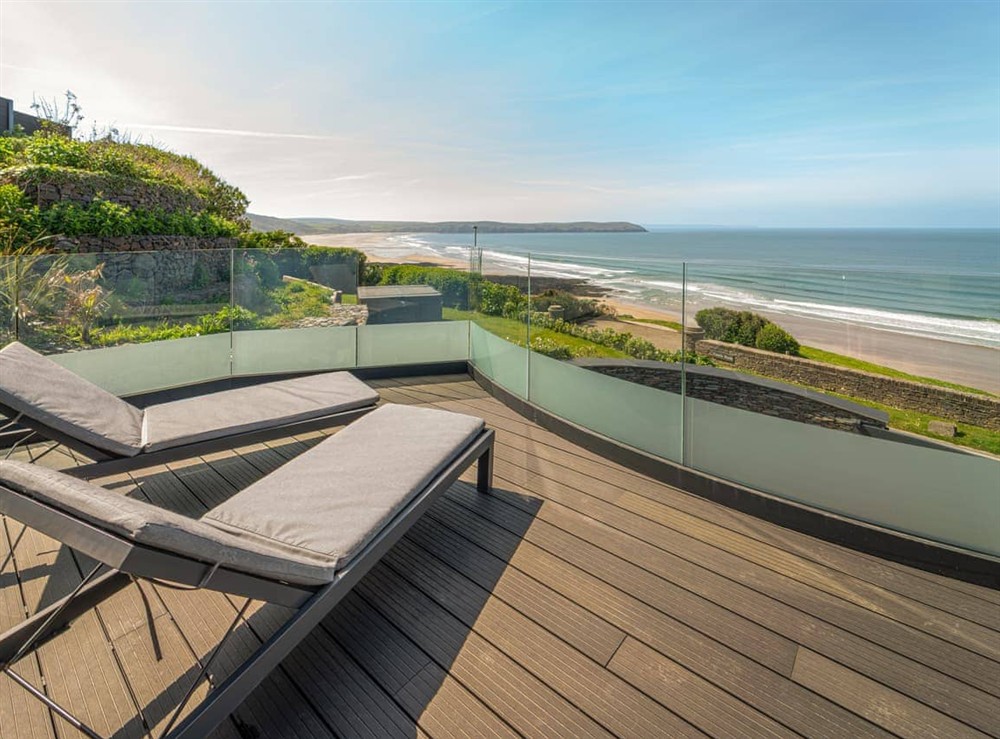 Terrace at Cyan in Woolacombe and Croyde, Devon