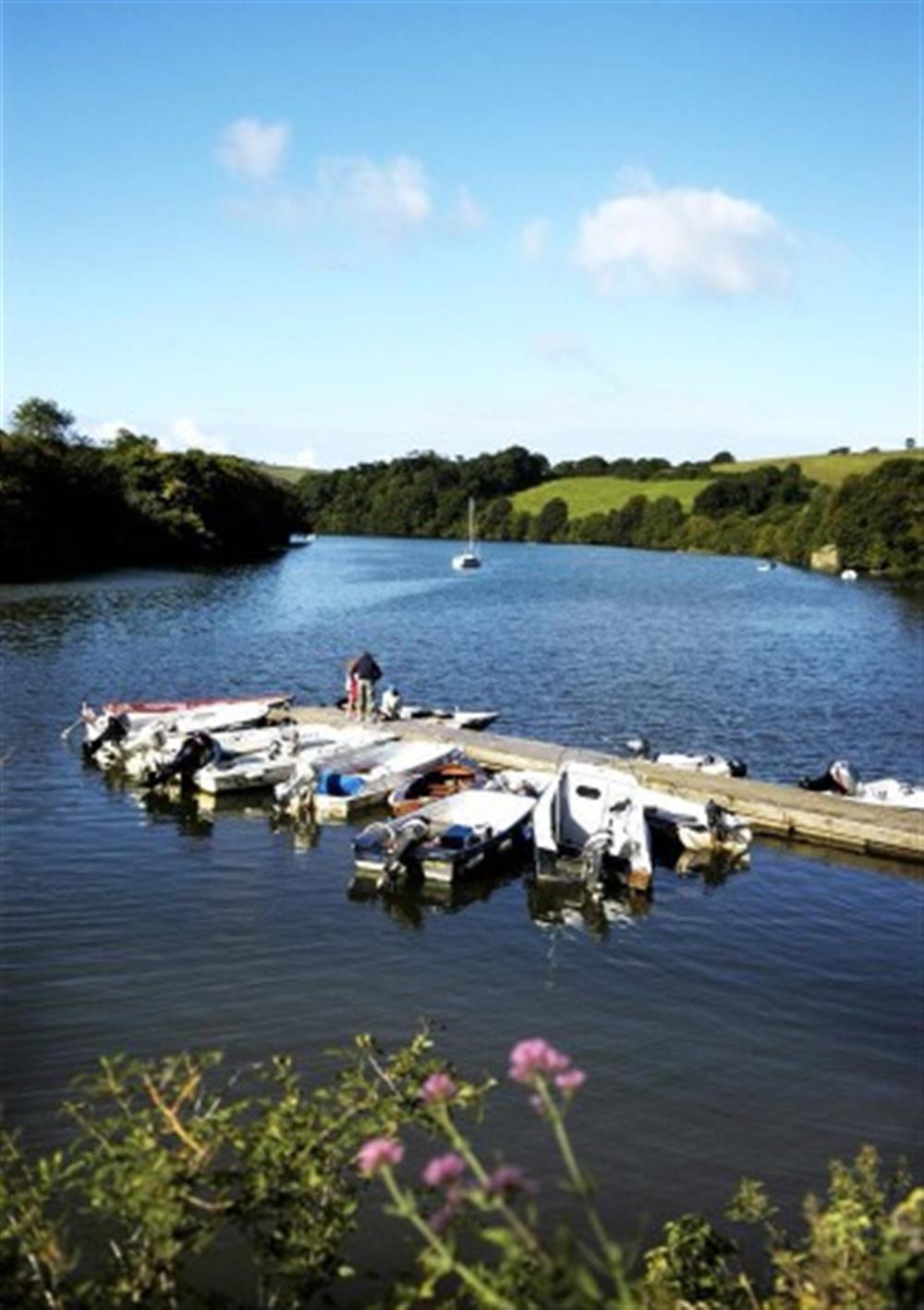 Bring your own small boat and explore the creek and estuary. at Cyder House in South Pool