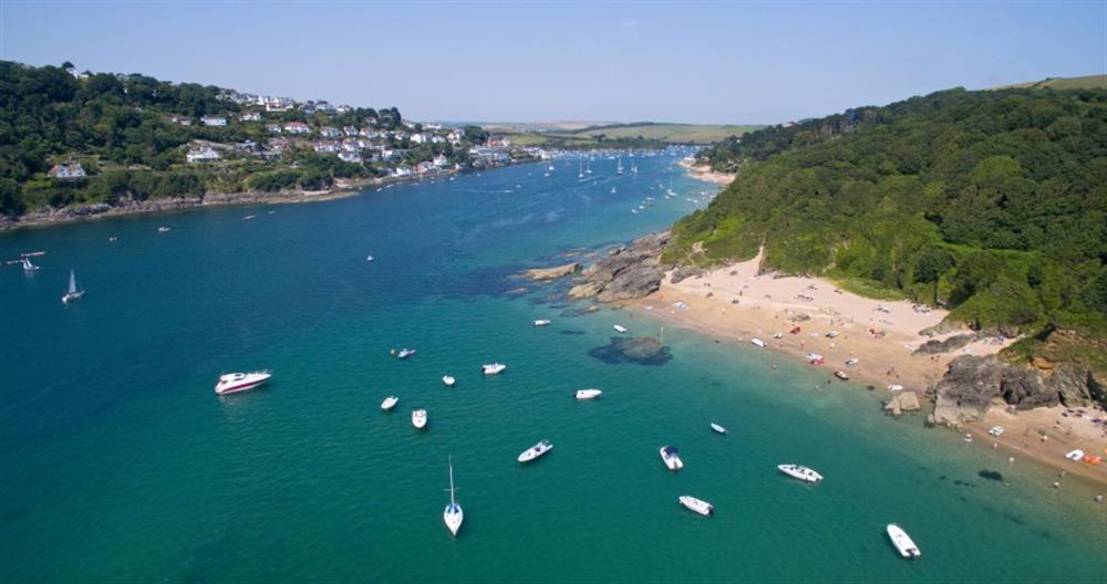 Just 3 miles away, gorgeous Millbay and East Portlemouth beaches and the mouth of the Salcombe and Kingsbridge estuary. at Cyder House in South Pool