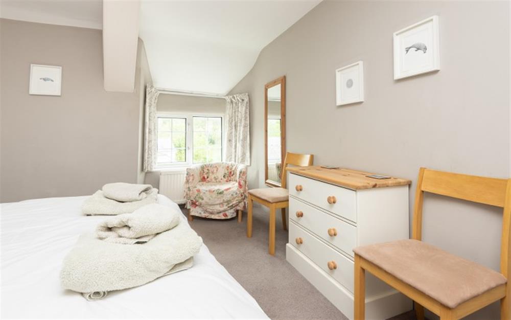 Tastefully presented second double room at Cyder House in South Pool
