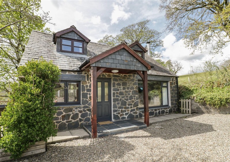 This is the setting of Cyffdy Cottage - Aran at Cyffdy Cottage - Aran, Parc near Bala